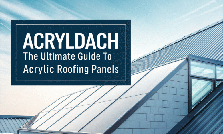 Acryldach – The Ultimate Guide to Acrylic Roofing Panels