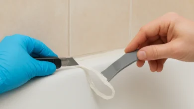 Remove Silicone Sealant