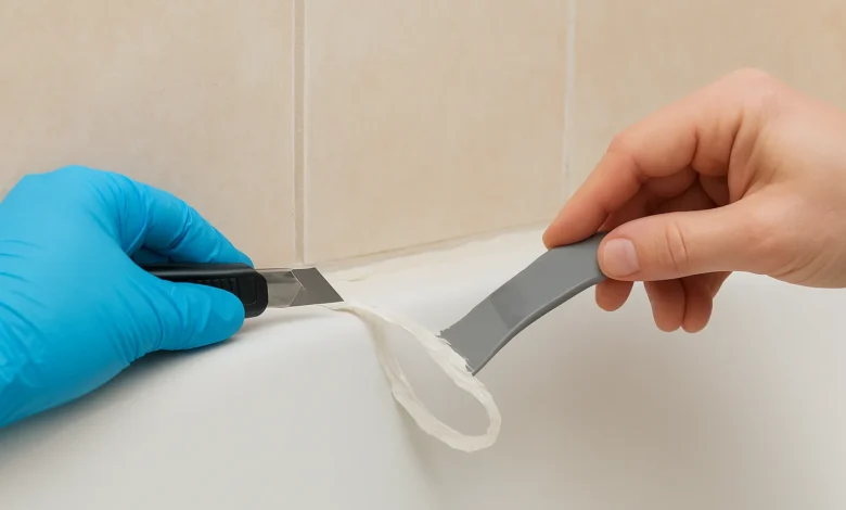 Remove Silicone Sealant